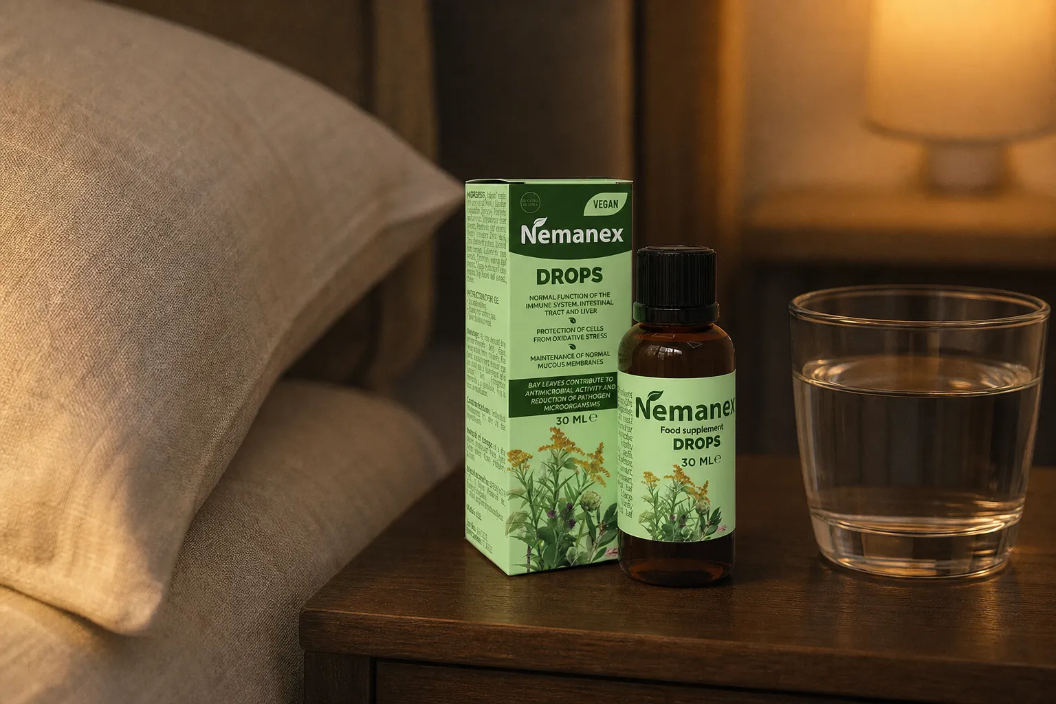 NEMANEX — opakowanie na co dzień
