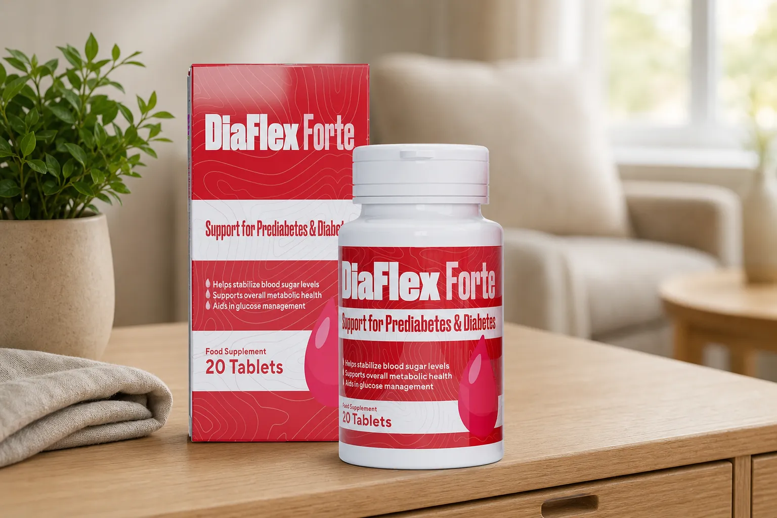 DiaFlex Forte — opakowanie na co dzień