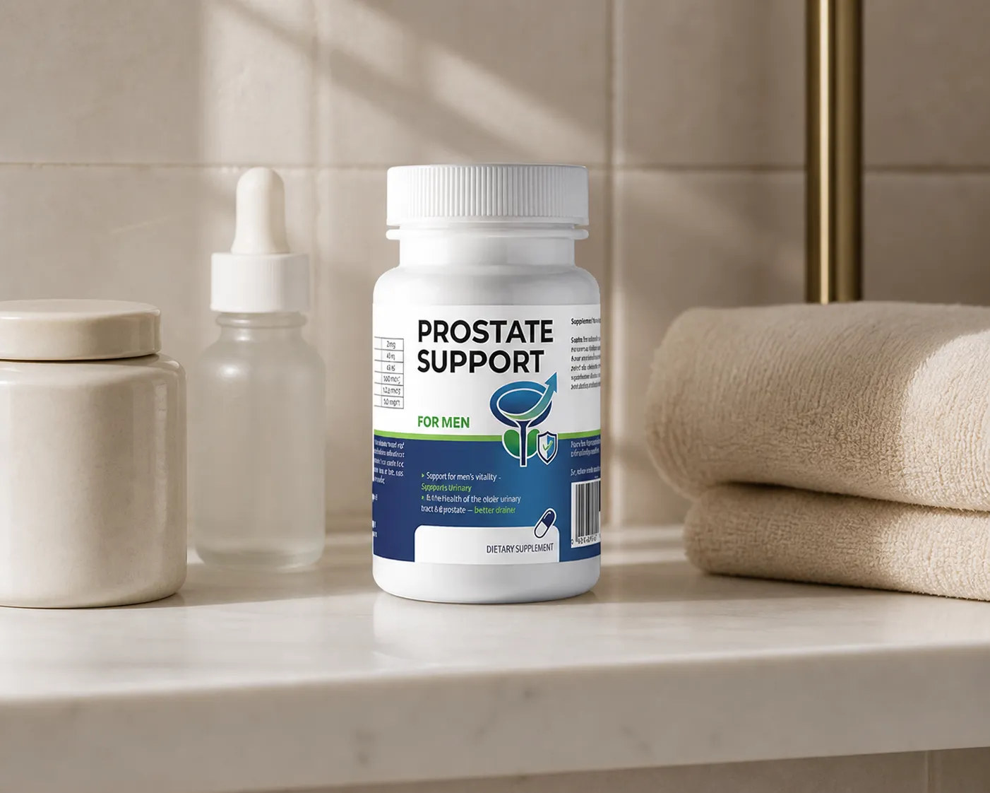 Prostate Support — opakowanie na co dzień