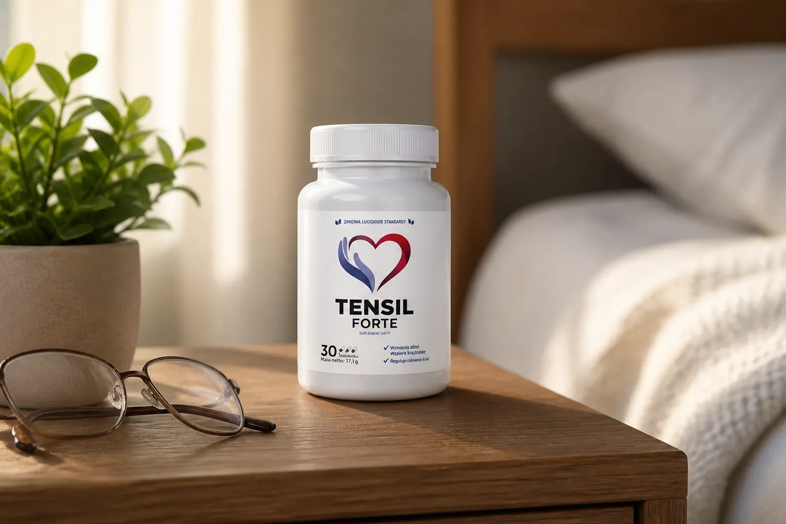 Tensil Forte — opakowanie na co dzień