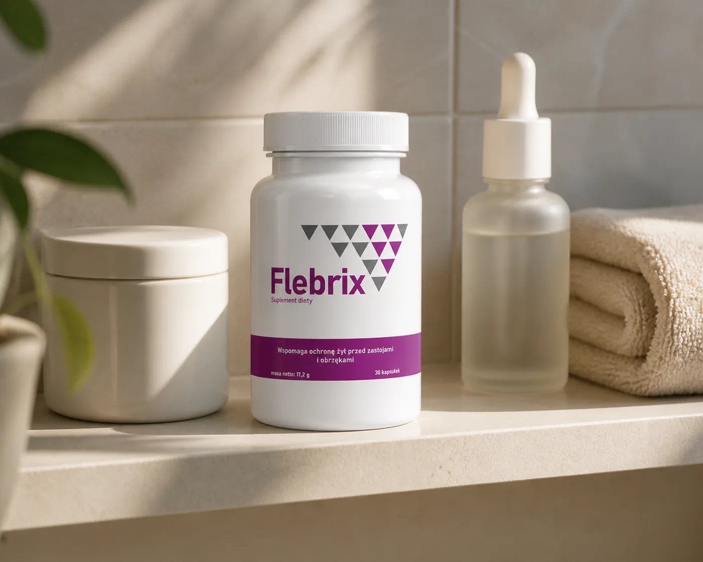 Flebrix — opakowanie na co dzień