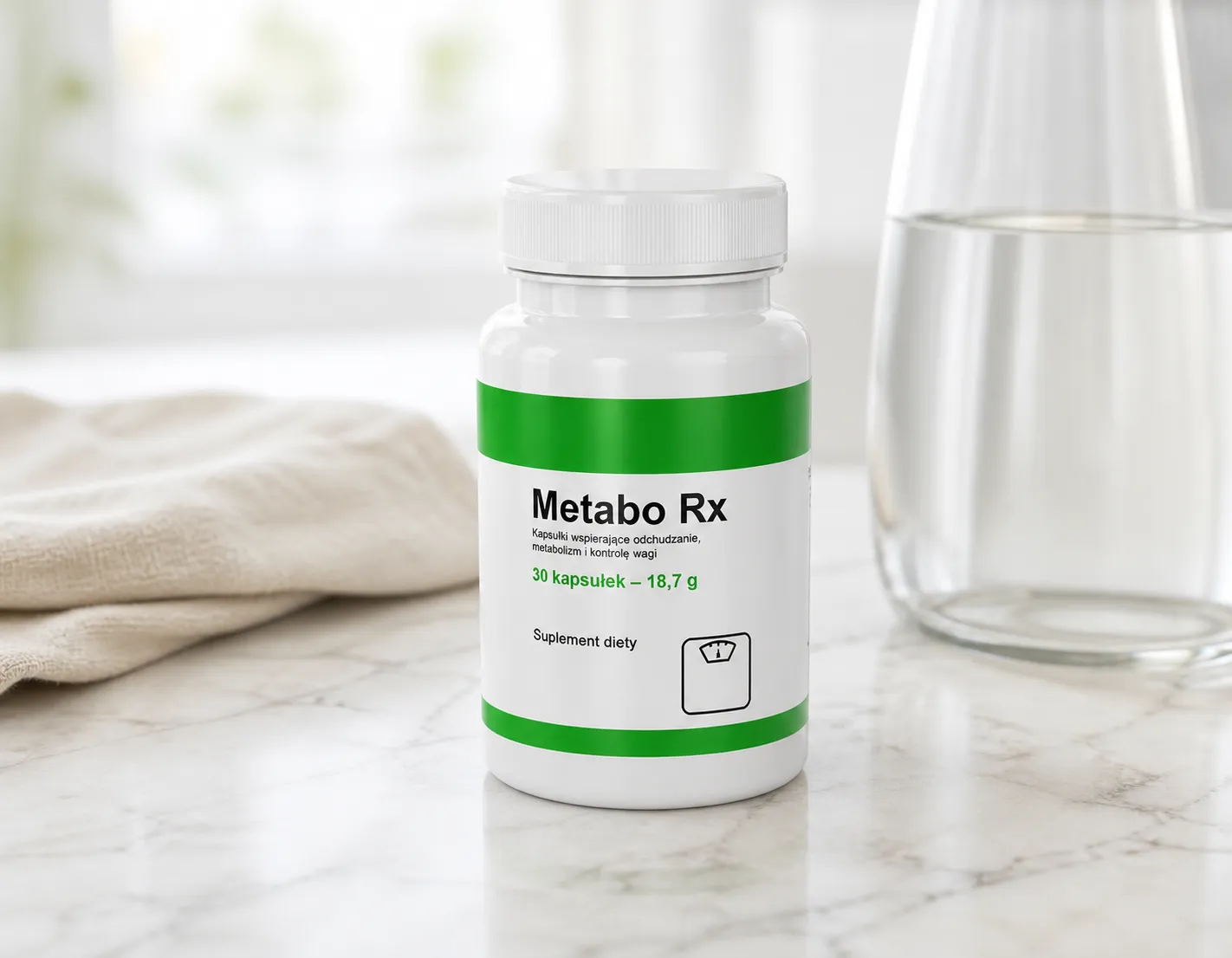 Metabo RX — opakowanie na co dzień