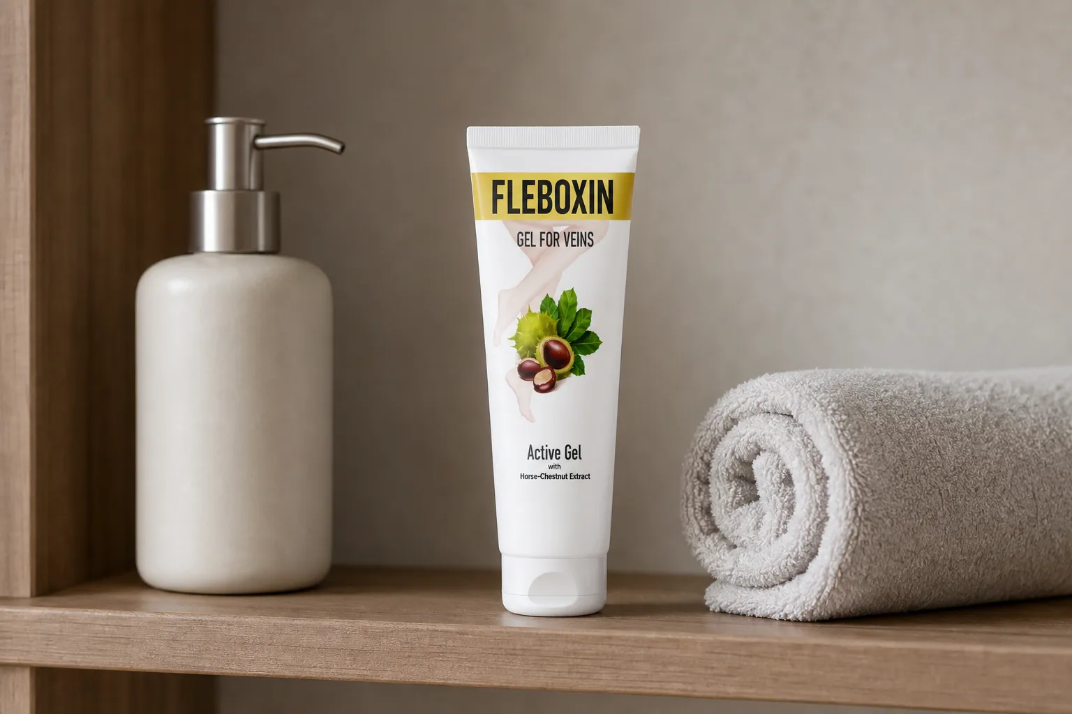 Fleboxin — opakowanie na co dzień