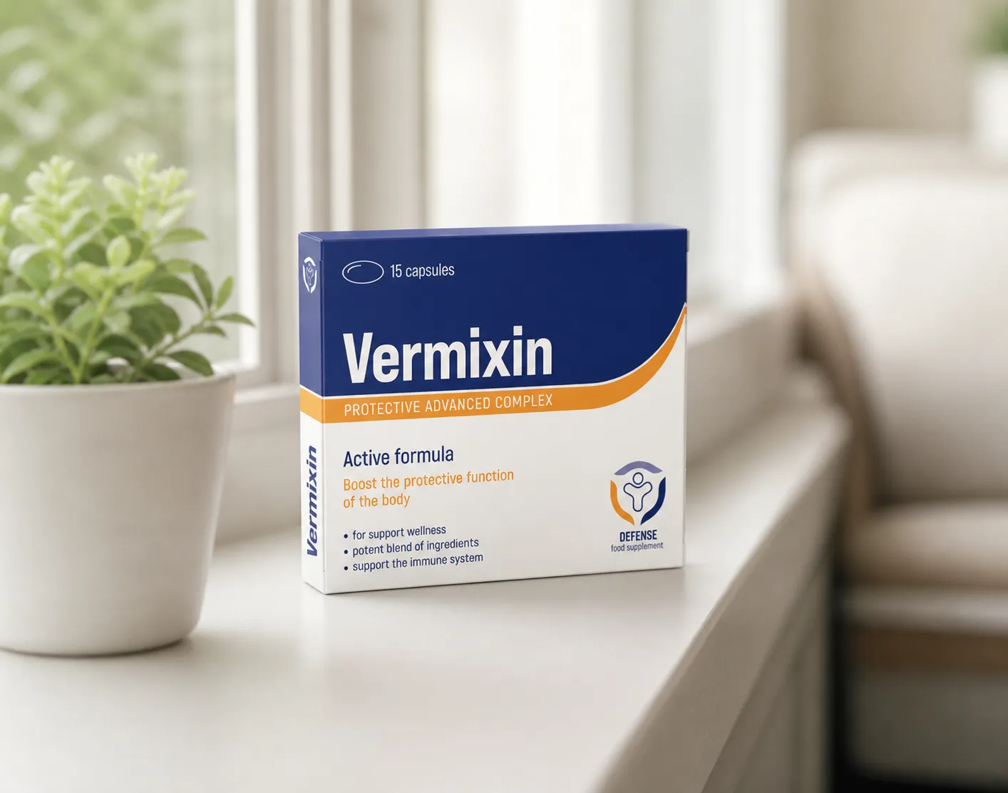 Vermixin — opakowanie na co dzień