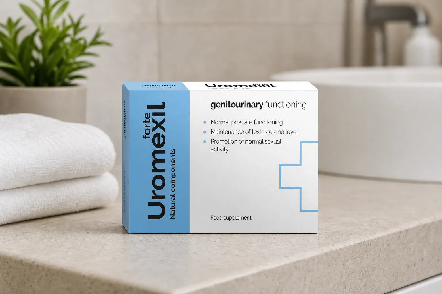 Uromexil Forte — opakowanie na co dzień
