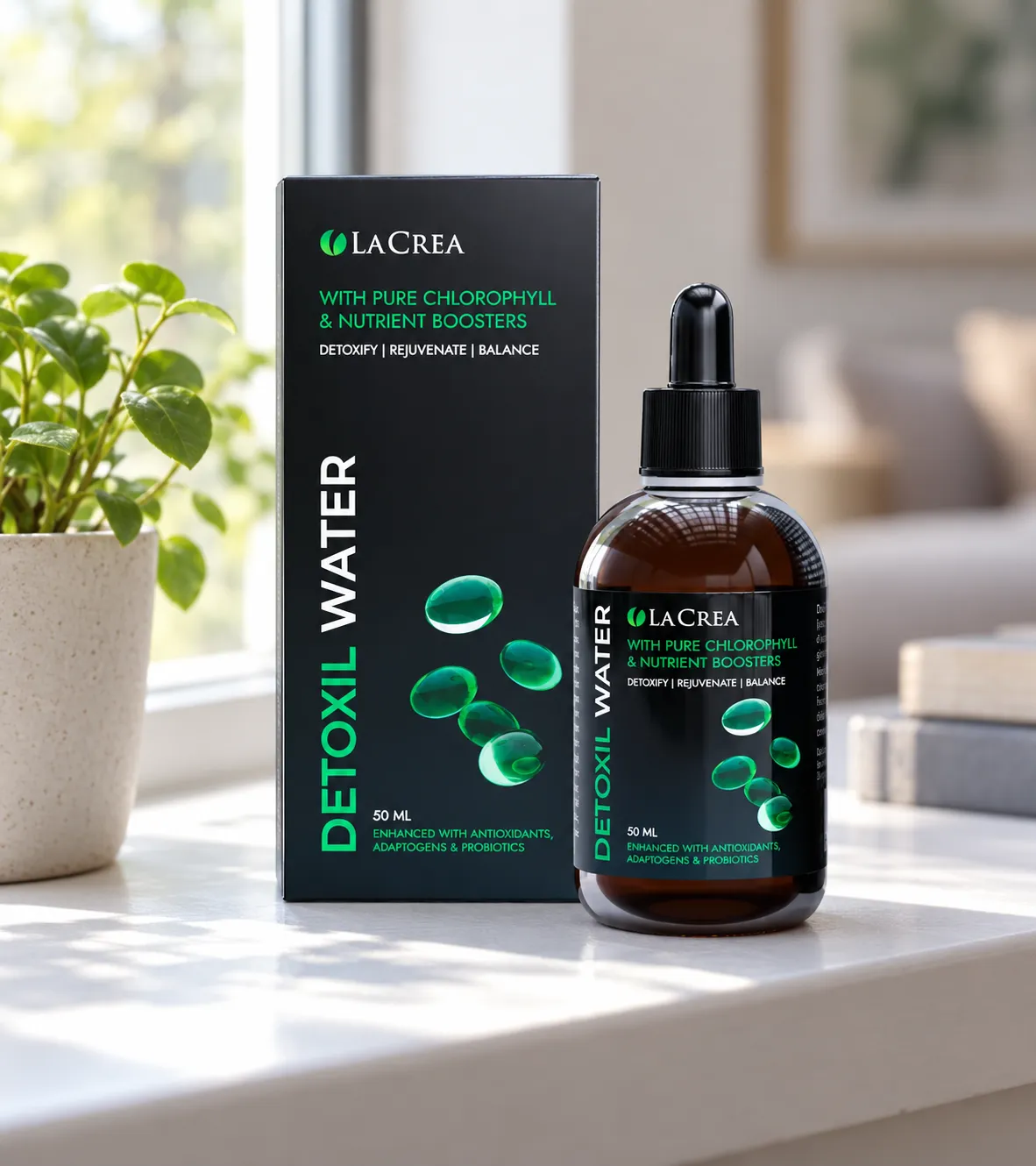 Detoxil Water Liver — opakowanie na co dzień