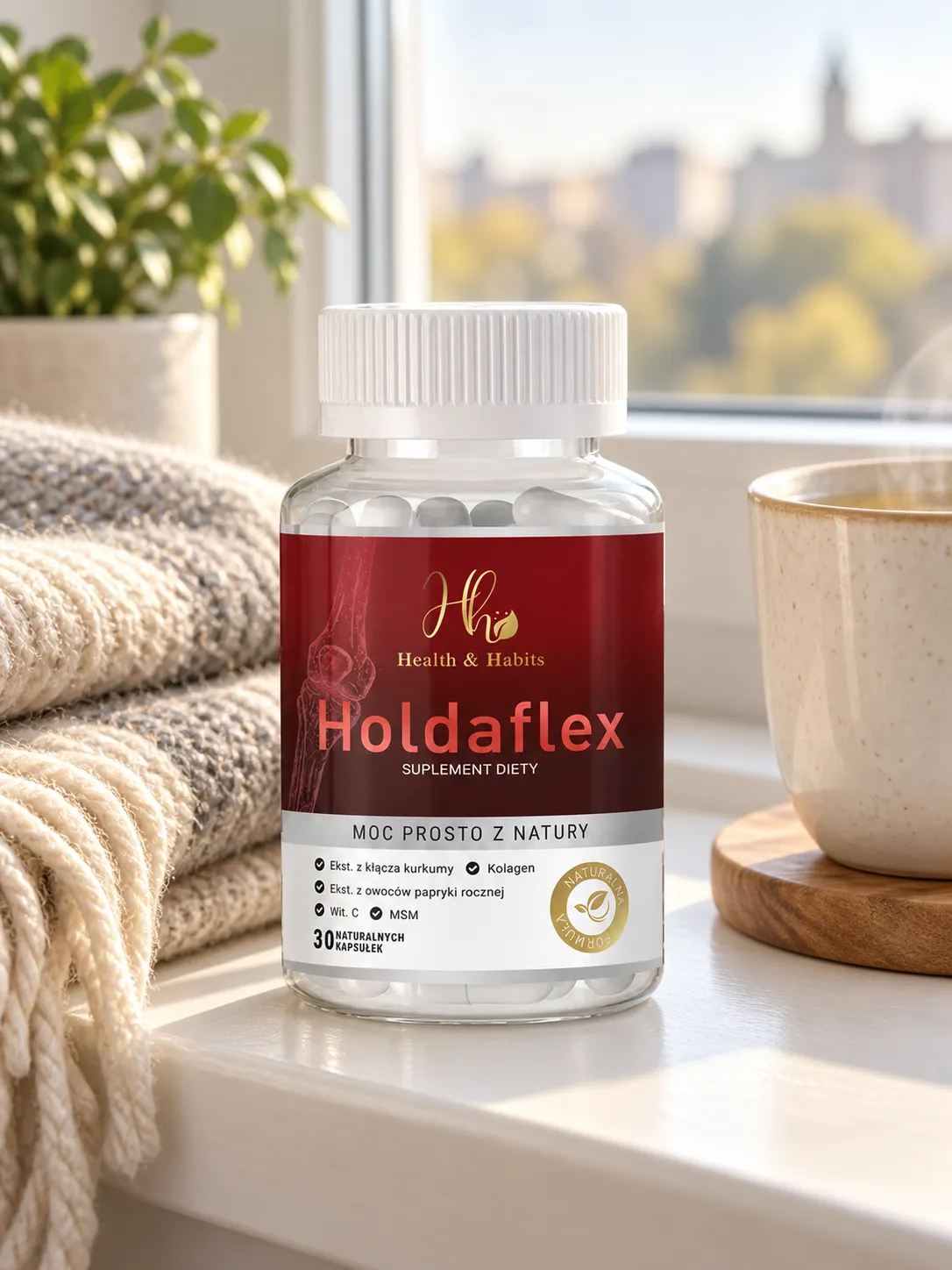 Holdaflex — opakowanie na co dzień