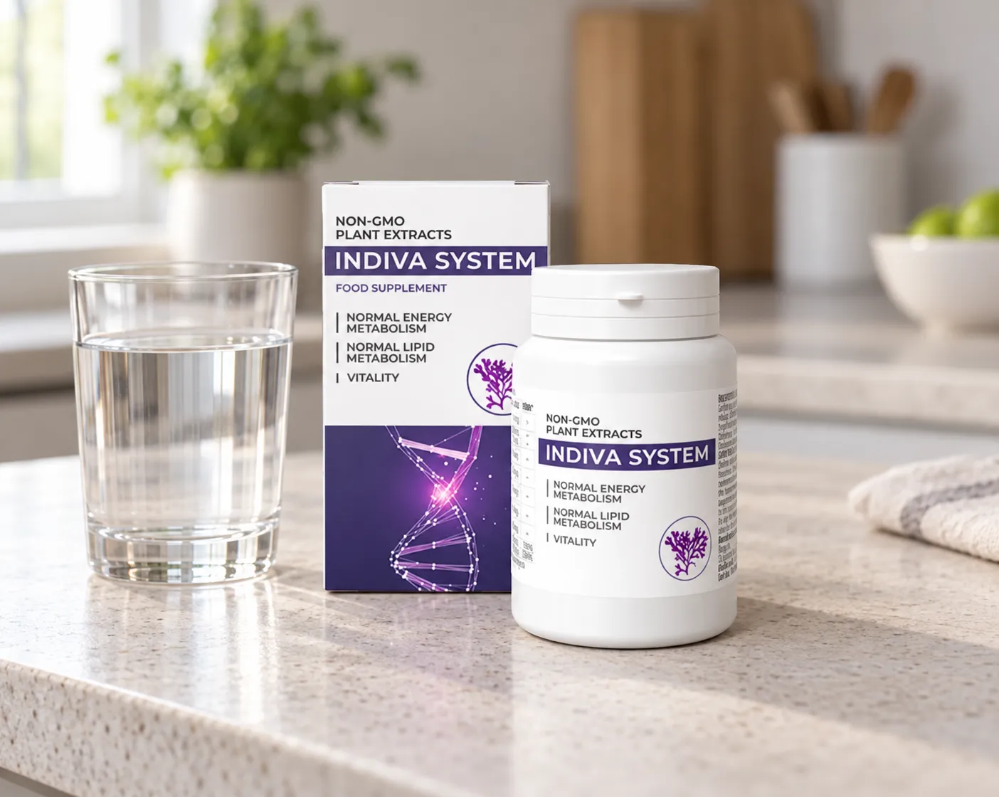 INDIVA SYSTEM — opakowanie na co dzień
