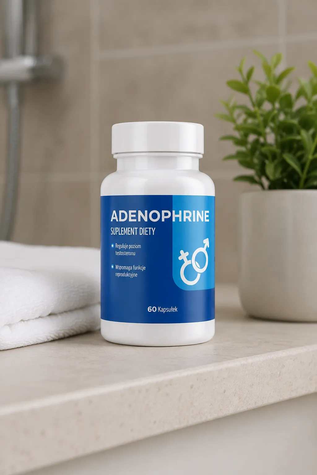 Adenophrine — opakowanie na co dzień