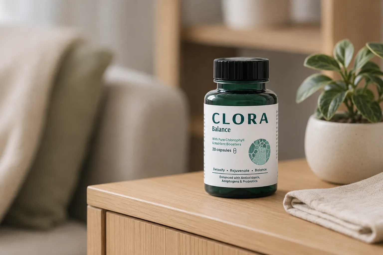 Clora Balance — opakowanie na co dzień