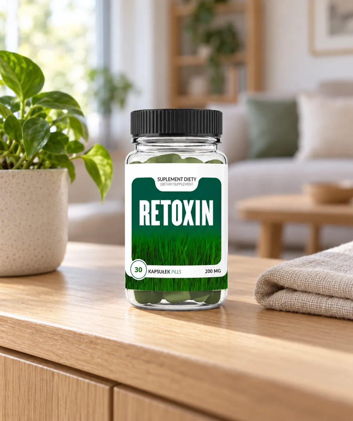 Retoxin — opakowanie na co dzień