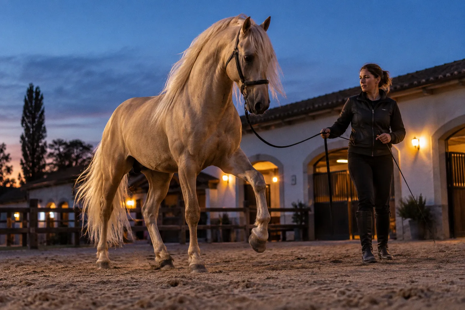 PRE Palomino Horse for Sale | 2017 Stallion – Dressage, Liberty Work & Breeding
